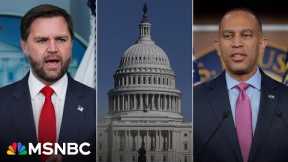 Bitter political blame game erupts on day one of shutdown