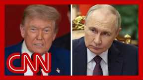 Putin to Trump in call: Russia will not back down from Ukraine goals