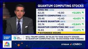Trump admin. in talks to take equity stakes in quantum computing companies in exchange for fund: WSJ