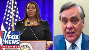 Letitia James' indictment is 'the ultimate example of karma,' Turley says