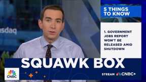 5 Things To Know: October 3, 2025