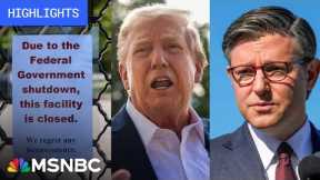 Government Shutdown Day 3: White House threatens permanent firings and targets Dem states