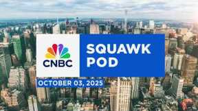 Squawk Pod: A new AI browser & jobs Friday without jobs data - 10/03/25 | Audio Only