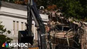 White House's entire East Wing to be demolished 'within days,' officials say