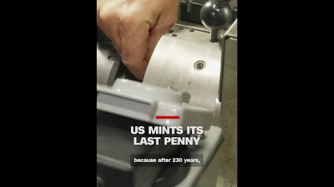 US mints its last penny