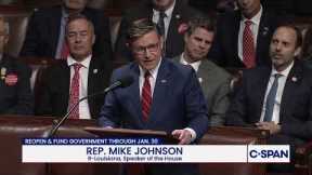 House Speaker Mike Johnson (R-LA) Remarks Before Vote to Reopen Government