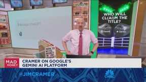 Jim Cramer talks who will take home the AI title, Google or Chat GPT