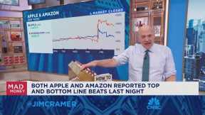 I'm shocked we made it through October without a nasty decline, says Jim Cramer