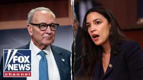 WATCH: AOC dodges on Schumer ousting calls amid Dem divide