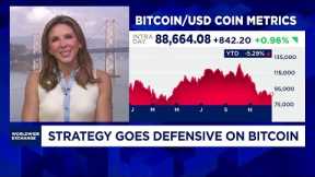 Strategy’s new cash reserve signals a defensive turn for bitcoin’s top proxy