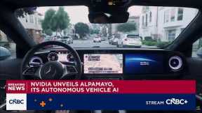 Nvidia CEO Jensen Huang gives keynote address at CES, unveils automated vehicle AI