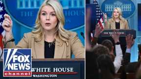 'ALARMING': Leavitt on justices' questioning of biological differences