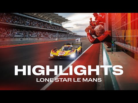  A WIN and a Podium in Texas | #WEC Lone Star Le Mans Highlights 