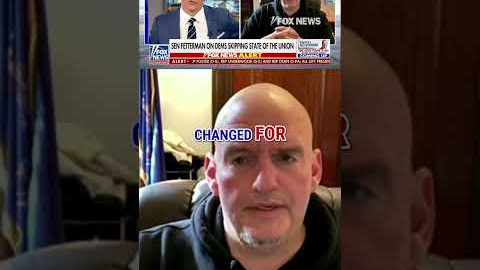 ‘DISAPPOINTING’: Fetterman calls out Dems for behavior at State of the Union #foxnews #news