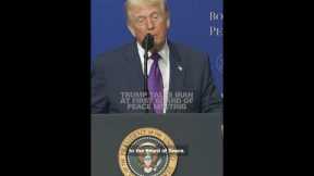 Trump talks Iran at first Board of Peace meeting