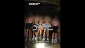 Video shows alleged hazing incident at University of Iowa