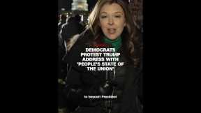 Democrats protest Trump address with ‘People’s State of the Union’