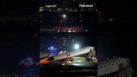 'STOP, STOP!': Audio captures chaos before runway collision #shorts #foxnews #us