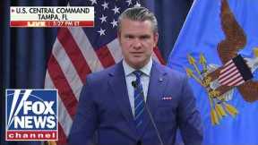 Hegseth gives major update on Iranian conflict