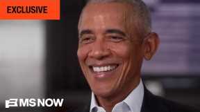 MS NOW EXCLUSIVE | Four question speed round with President Obama