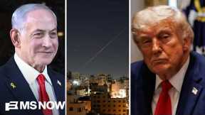 Israel and Iran trade strikes in biggest escalation since April ‘ceasefire’