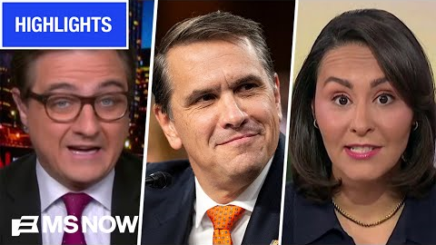 Republicans with ‘nothing to lose’ CAVE on Blanche’s nomination | MS NOW COMPILATION