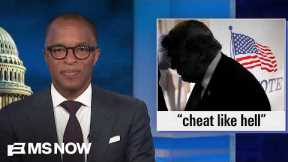 'REALLY WEIRD': Trump getting supporters to pledge to 'cheat like hell' in election raises alarms