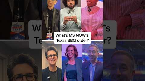 What's MS NOW's Texas BBQ order?