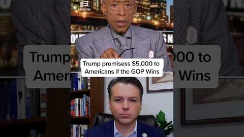 Trump Promises $5,000 to Americans if GOP Wins