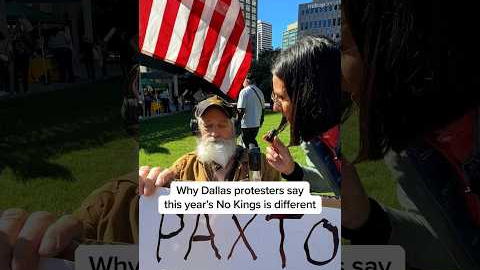 Why Dallas protestors say this year's No Kings is different