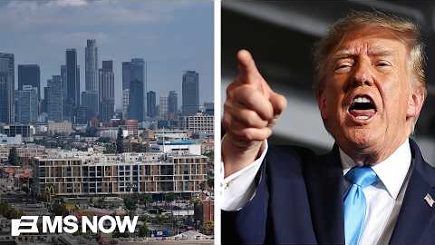 Trump suggests letting Iran 'TAKE OUT' Los Angeles, San Diego at Nebraska rally