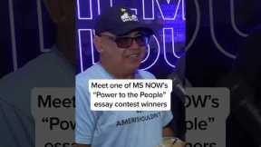 Meet one of MS NOW’s “Power to the People” essay contest winners