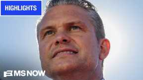 'BARBARIC PLAN' Watch MS NOW's reaction to Hegseth's firing squad execution livestream plan